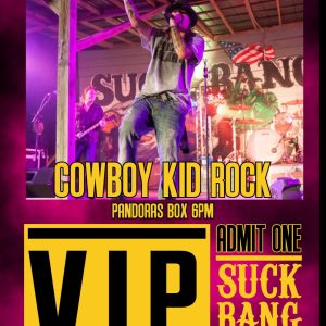 Spring Rally 2025 Tito's VIP Pass - Saturday, 5/10 - Cowboy Kid Rock