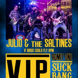 Spring Rally 2025 Tito's VIP Pass - Monday, 5/12 - Julio & The Saltines